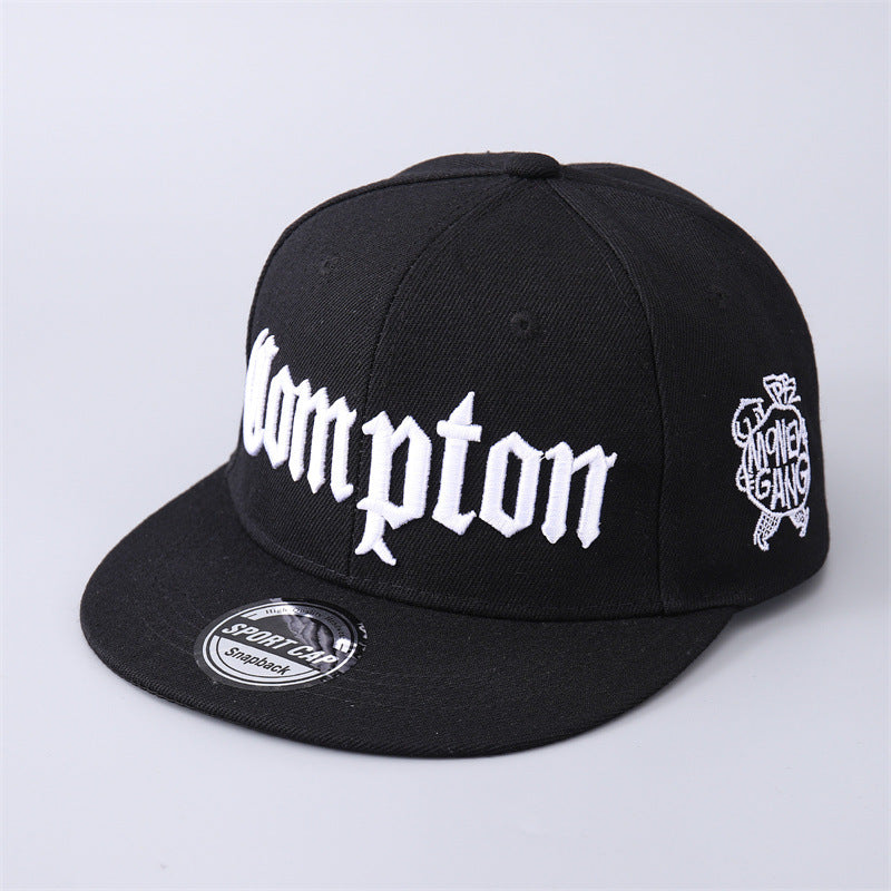 Wholesale Camouflage personality hip-hop flat brim hat